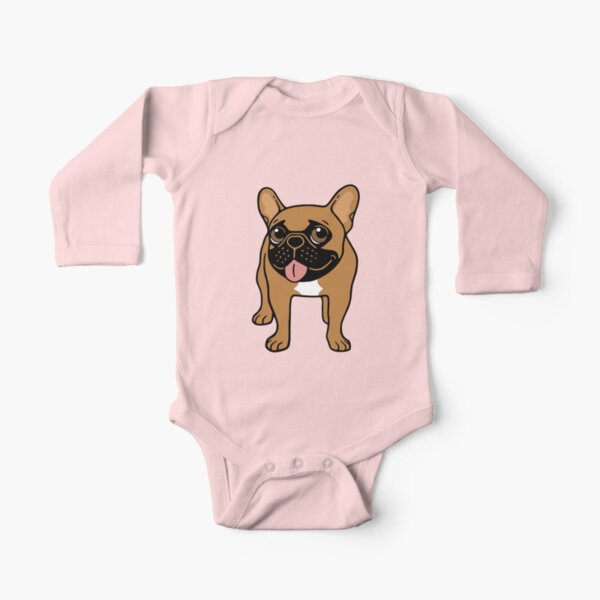 bulldog onesie for baby