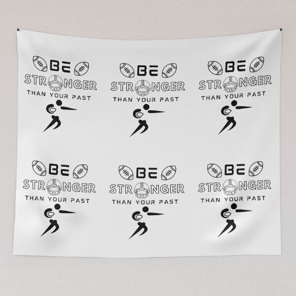 Item preview, Stronger Than Your Past (Football A) designed and sold by SimplyMe-Plus.