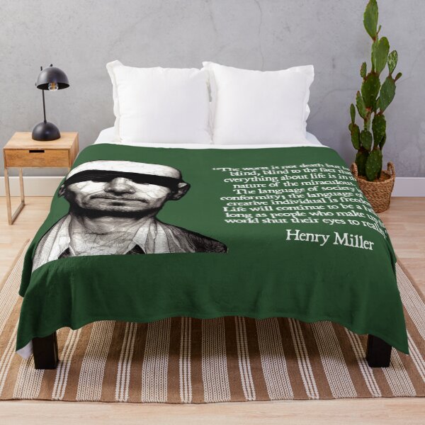Item preview, Blind to Reality (Henry Miller) designed and sold by NuminousYes.