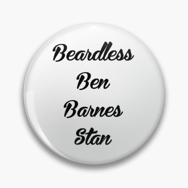 Artikelvorschau, Bartloser Ben Barnes Stan, Schwarz entworfen und verkauft von SheryRKO.