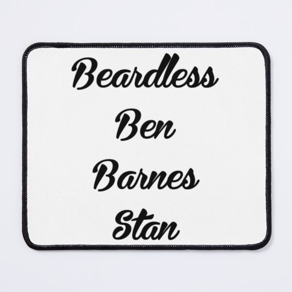 Item preview, Beardless Ben Barnes Stan, Black designed and sold by SheryRKO.