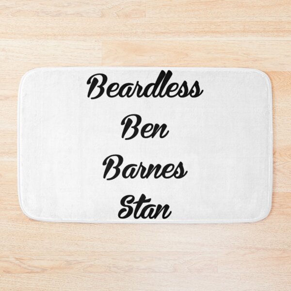 Item preview, Beardless Ben Barnes Stan, Black  designed and sold by SheryRKO.