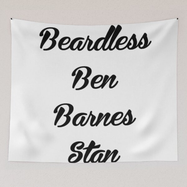 Item preview, Beardless Ben Barnes Stan, Black  designed and sold by SheryRKO.