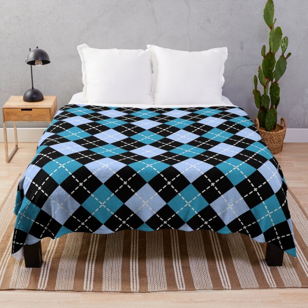 Item preview, Blue Argyle Preppy Diamond Pattern designed and sold by Julie Erin Designs.