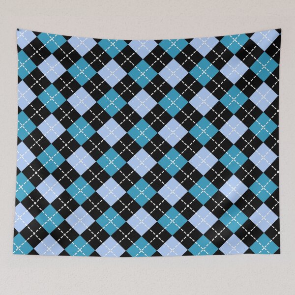 Item preview, Blue Argyle Preppy Diamond Pattern designed and sold by Julie Erin Designs.