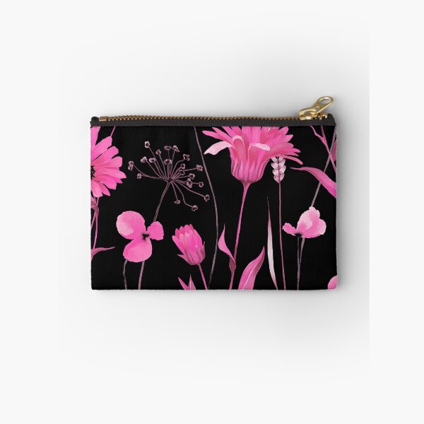 Item preview, Princess-Pink Fairy Tale Floral Pattern On Black designed and sold by DEC02.