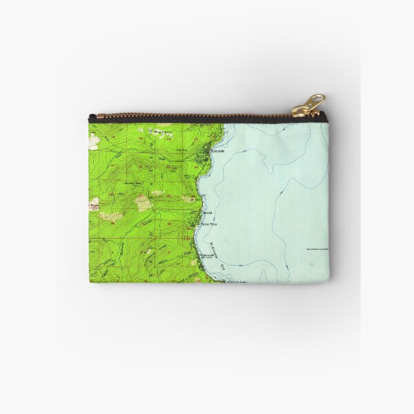 Item preview, Vintage Map of Tahoe California (1955) designed and sold by BravuraMedia.