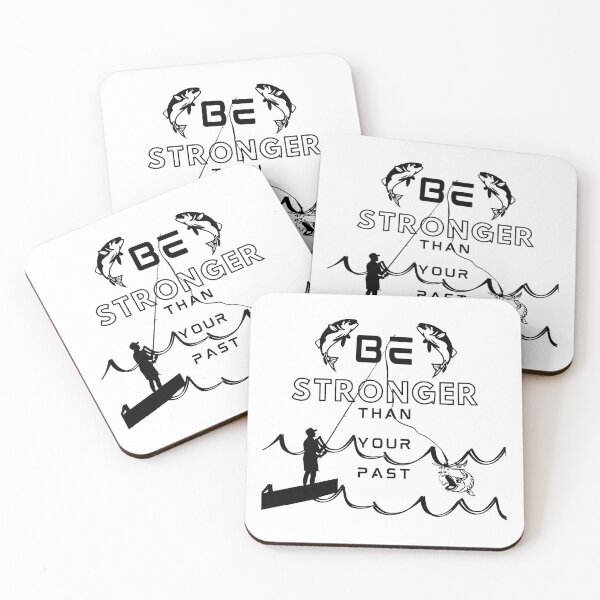 Item preview, Stronger Than Your Past (Fishing A) designed and sold by SimplyMe-Plus.