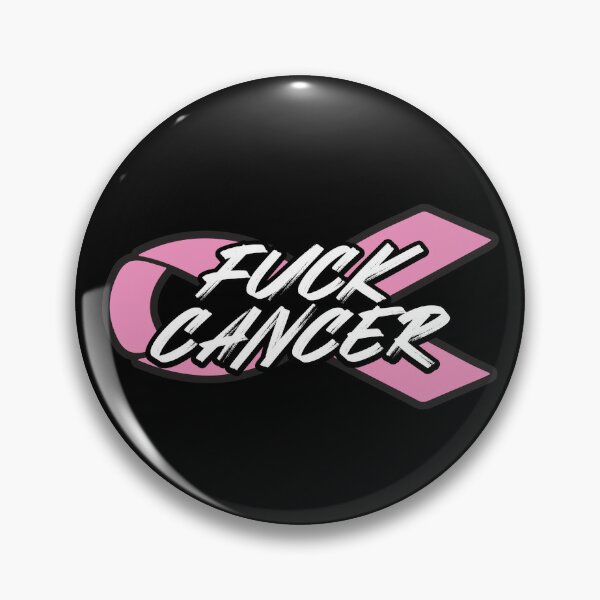 Tough Titties Breast Cancer Awareness - 38mm Round Novelty Button Pin Badge