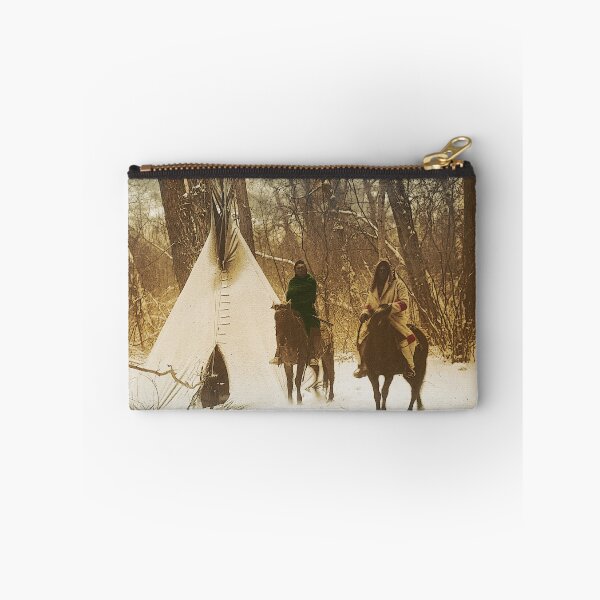 Item preview, The winter camp - Crow (Apsaroke) Indians designed and sold by DanKeller.