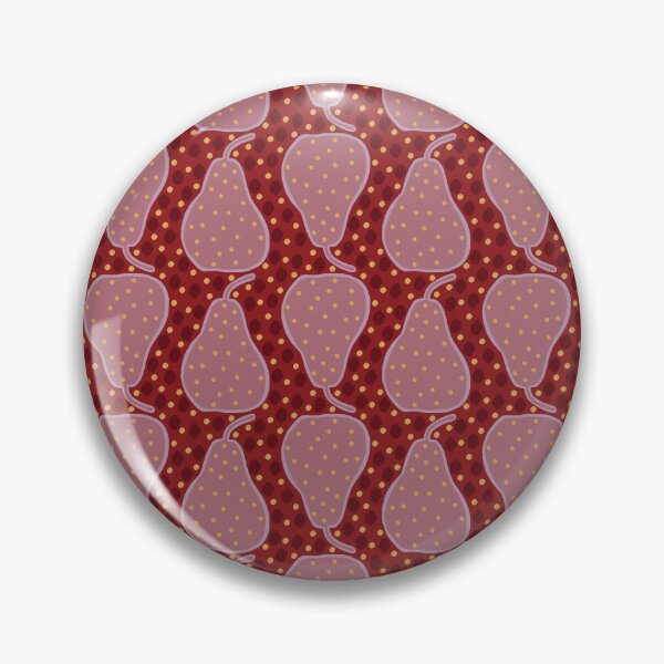 Item preview, Dotty Pear - Dusky Berry designed and sold by Jane  Abbott Designs.