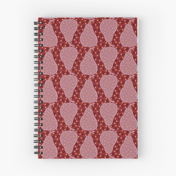 Item preview, Dotty Pear - Dusky Berry designed and sold by Jane  Abbott Designs.