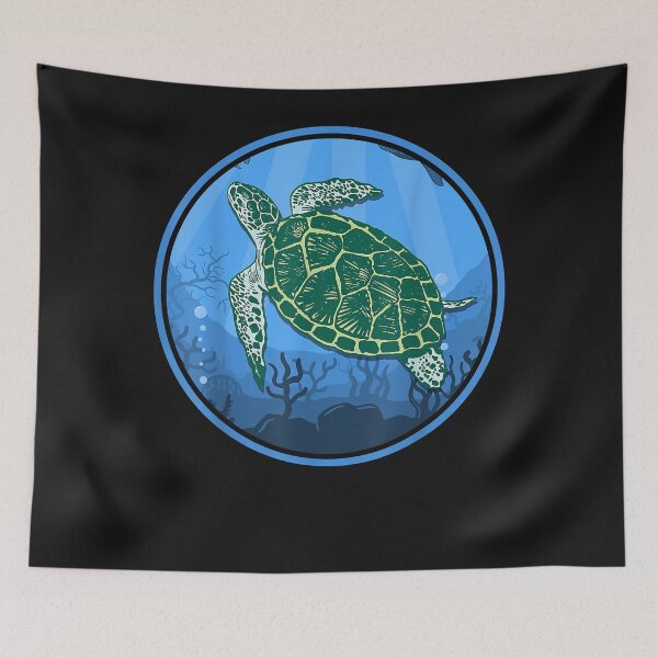 Item preview, Sea turtle water turtle turtle  designed and sold by SALLYHALL21.