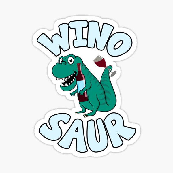 Artikel-Vorschau von Wino Saur Weinliebhaber!, designt und verkauft von bluescript.