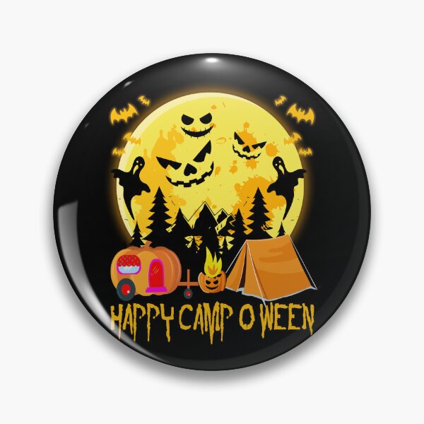 Item preview, A fun Halloween Camping Shirt.  Happy Camp O Ween.   designed and sold by Deano's Designs.