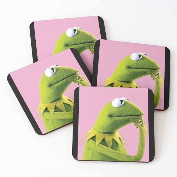 Item preview, Pondering Kermit meme designed and sold by KONAMARY.