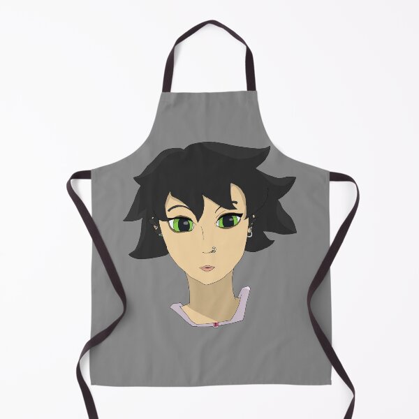 Item preview, Face of a Girl - Black Pixie Hair designed and sold by Chubuter.