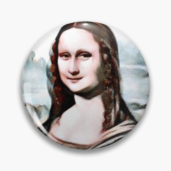 Item preview, "Mona Lisa (57)" an iconic Renaissance painting reimagined. designed and sold by thalasson.