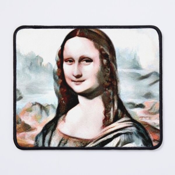 Item preview, "Mona Lisa (57)" an iconic Renaissance painting reimagined. designed and sold by thalasson.