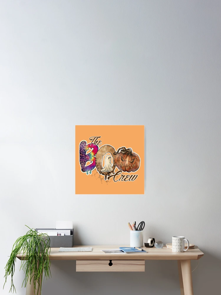 Thumbnail 2 of 3, Poster, Boo crew designed and sold by RIXXI HEY CO..