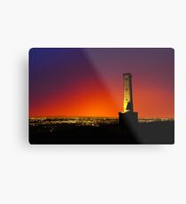 Peel Monument at Dusk Metal Print