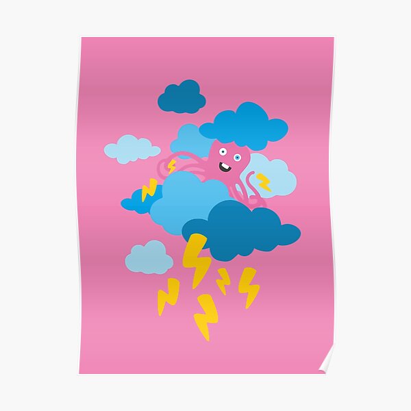 Who Makes the Thunder? - in PINK Poster