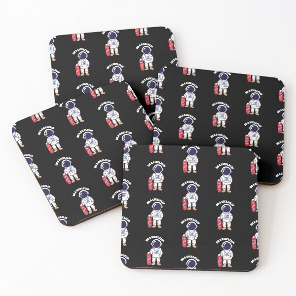 Item preview, Do a Kickflip Retro Spaceman Skateboarder designed and sold by mkzmerch.