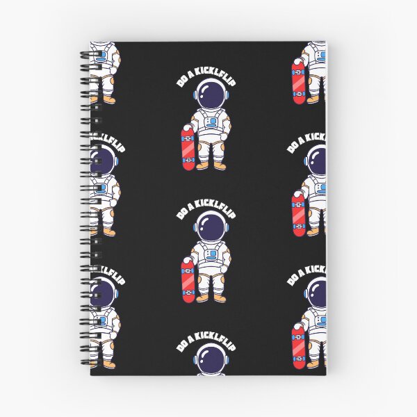 Item preview, Do a Kickflip Retro Spaceman Skateboarder designed and sold by mkzmerch.