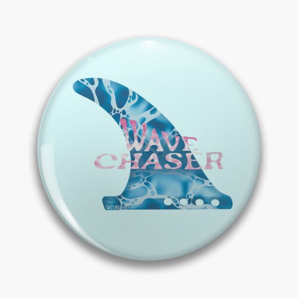 Item preview, Wave Chaser Surfer Girl board fin designed and sold by WaterWomanArt.