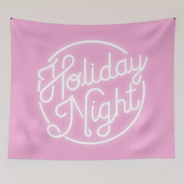 Item preview, GIRLS GENERATION HOLIDAY NIGHT GLOW WHITE designed and sold by LOGOEMPORIUM.