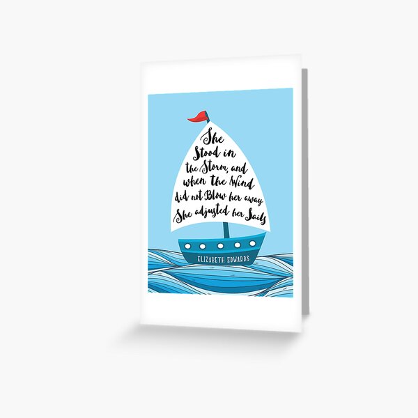 Item preview, She Adjusted her Sails designed and sold by Trusting4Peace.