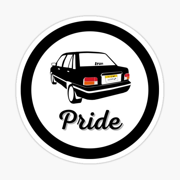 Persian Pride Car Persian Iranian Culture Sticker For Sale By