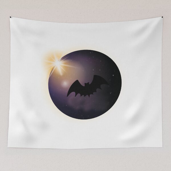 Item preview, Total Solar Eclipse August 21 2017  Funny Bat designed and sold by miracletee.
