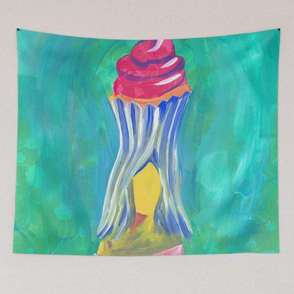Item preview, Who chained up the Cupcake Goddess?  designed and sold by mspdgtt.