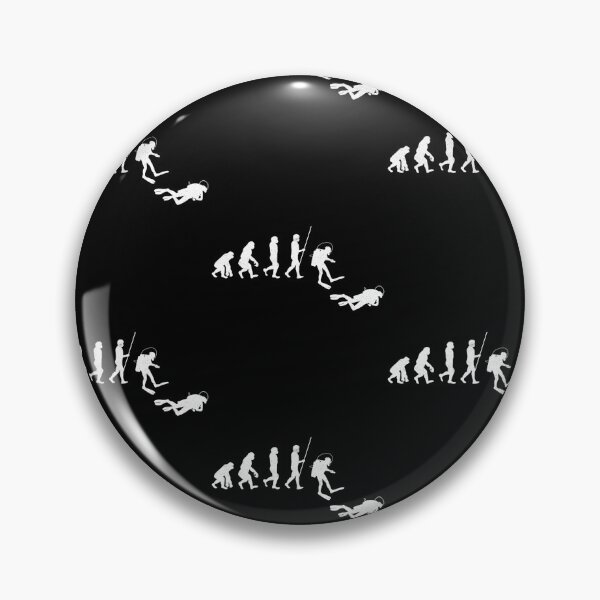 Item preview, Diving Evolution Diver Scuba Diving Deep Sea Ocean Dive designed and sold by RomanStowell.