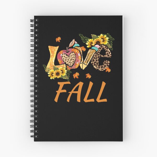 Item preview, Loves Fall Cute Leopard Autumn Funny Fall Vibes designed and sold by R&BApparel.