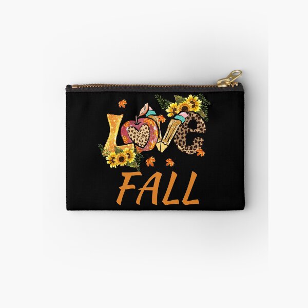 Item preview, Loves Fall Cute Leopard Autumn Funny Fall Vibes designed and sold by R&BApparel.