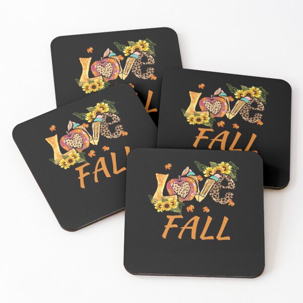 Item preview, Loves Fall Cute Leopard Autumn Funny Fall Vibes designed and sold by R&BApparel.