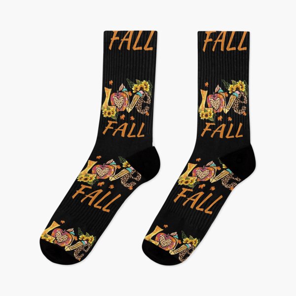 Item preview, Loves Fall Cute Leopard Autumn Funny Fall Vibes designed and sold by R&BApparel.