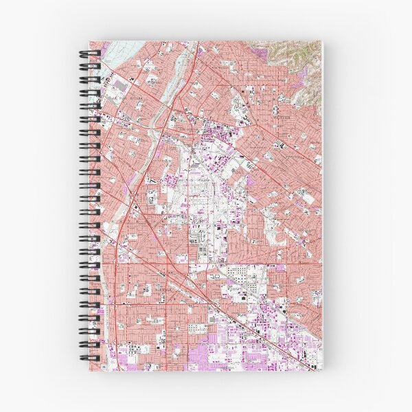 Item preview, Vintage Map of Whittier California (1965) designed and sold by BravuraMedia.