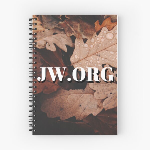 Artikelvorschau, JW.ORG - Design mit braunen Blättern entworfen und verkauft von Chyenne Bryan.