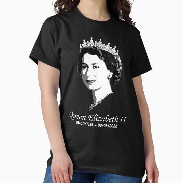 Vista previa del artículo con la obra «Rip Queen Elizabeth II - Gafas de sol Queen Elizabeth II Corona británica - Queen Elizabeth - Queen Elizabeth II Dies - Rip Queen Elizabeth - Rip Queen Elizabeth», diseñado y vendido por Vic922.