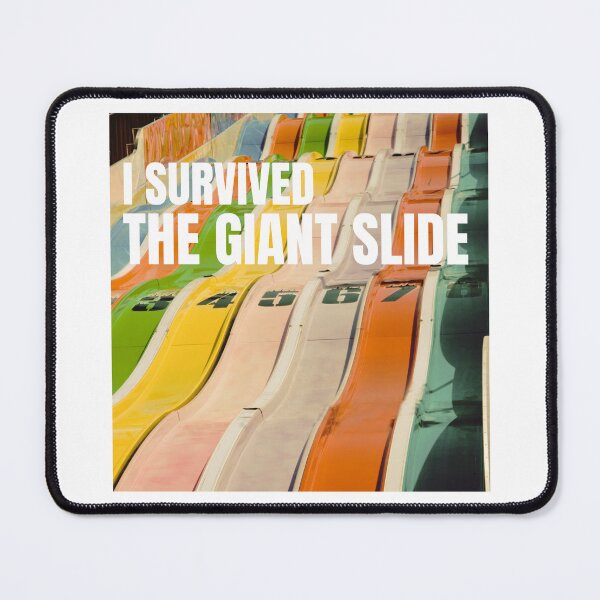 Item preview, I Survived the Giant Slide | Steel Monsters | Staple Slides designed and sold by KonnichiwaStore.