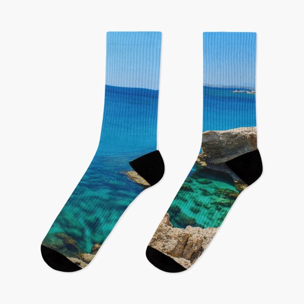 Item preview, Blue Ocean Beneath The Cliffside designed and sold by Taceo10.