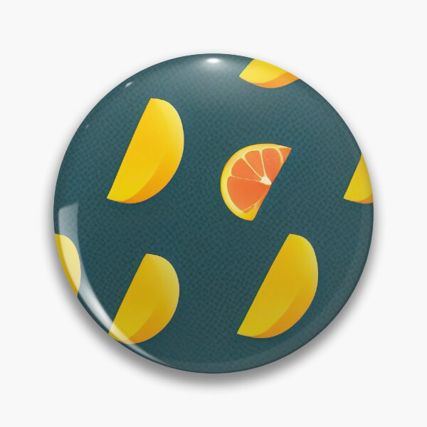 Item preview, Cut out mango and blood orange pattern designed and sold by artsyworldart.