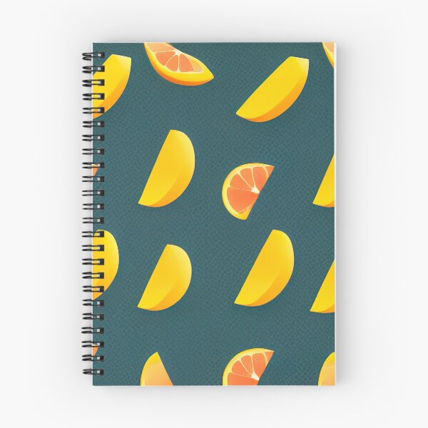 Item preview, Cut out mango and blood orange pattern designed and sold by artsyworldart.