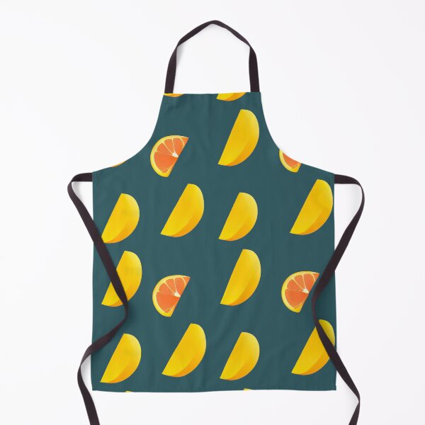 Item preview, Cut out mango and blood orange pattern designed and sold by artsyworldart.