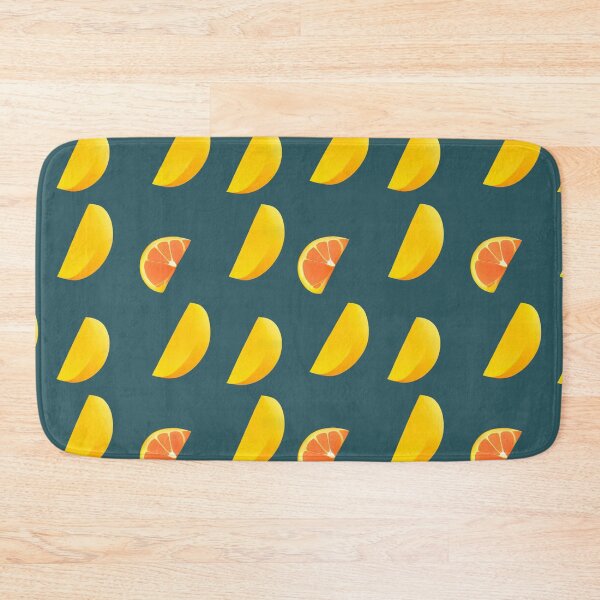 Item preview, Cut out mango and blood orange pattern designed and sold by artsyworldart.