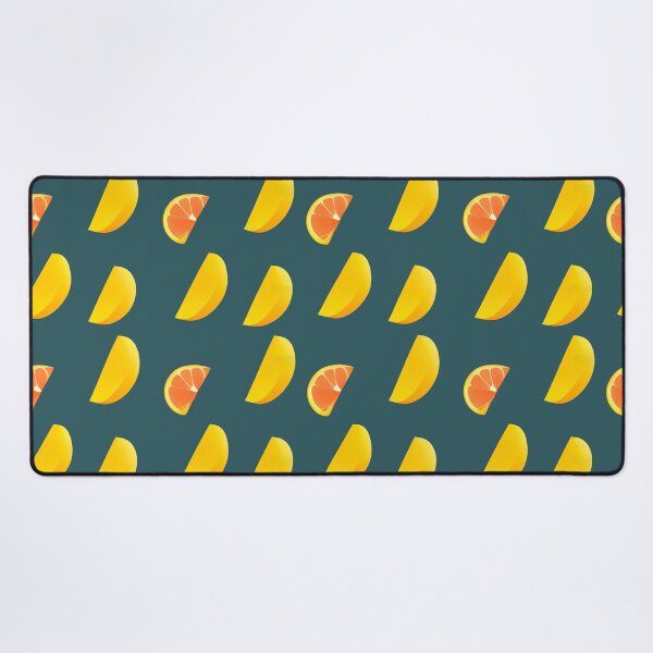 Item preview, Cut out mango and blood orange pattern designed and sold by artsyworldart.