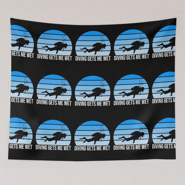 Item preview, Diving Gets Me Wet Gifts For Underwater Diver designed and sold by RomanStowell.